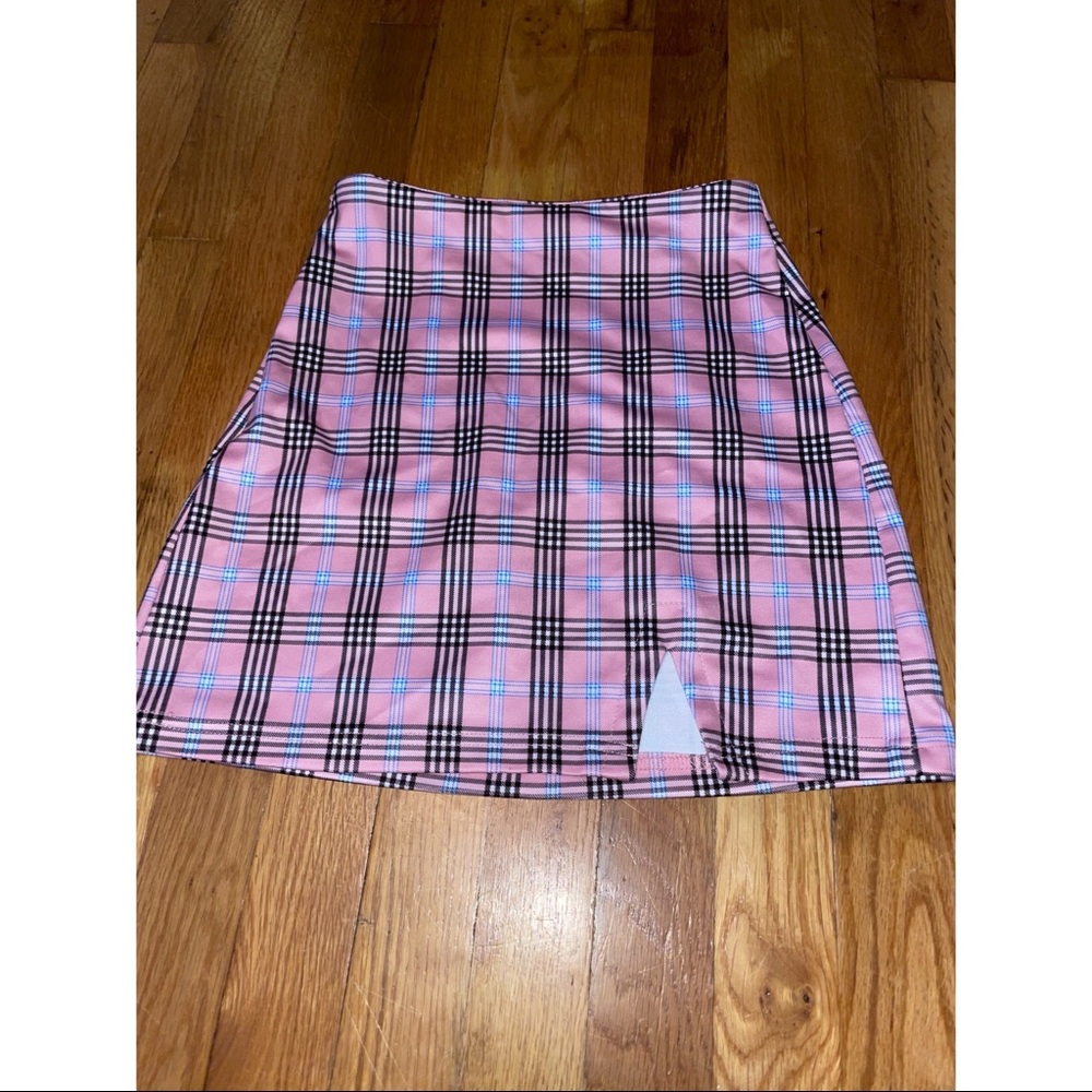 Plaid skirt